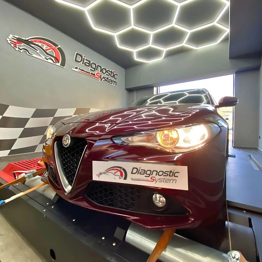 Sala prova potenza La sala prova potenza di diagnostic system a gioia tauro